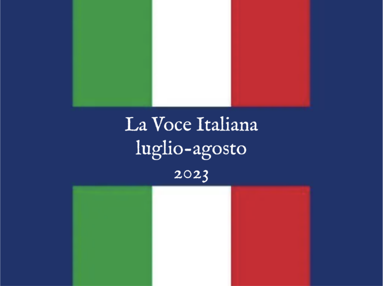 La Voce Italiana Magazine July/August 2023