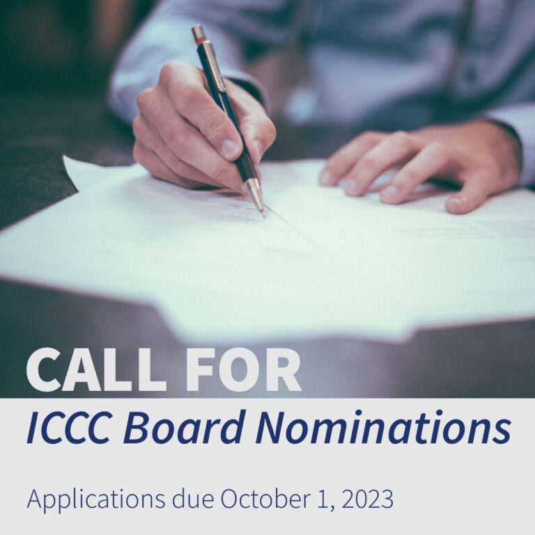 Call for ICCC Board Nominations